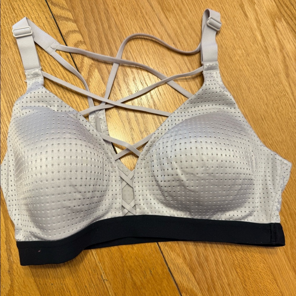 Victoria Secret criss cross Sports bra. Size 36C.